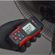 Resim Aubyhe Ta500b El Tipi Dijital Devir Sayaç - Dokunmatik Ölçüm, Lcd Ekranlı Mini Devir Test Cihazı Siyah+kırmızı, Batarya Yok Turuncu 