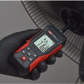 Resim Aubyhe Ta500b El Tipi Dijital Devir Sayaç - Dokunmatik Ölçüm, Lcd Ekranlı Mini Devir Test Cihazı Siyah+kırmızı, Batarya Yok Turuncu 