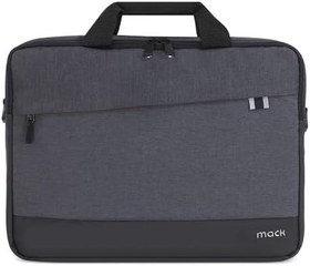 Resim Mack Unicity Eco MCE-1101 Çevre Dostu Laptop Çantası, YKK Fermuarlı Macbook Çantası, MacBook Air/Pro ile Uyumlu Bilgisayar Çantası, Erkek Kadın 15.6 inç Notebook El Çantası, Siyah 