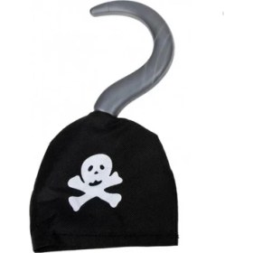 Resim Korsan Kancası Kumaş Arma Baskılı 