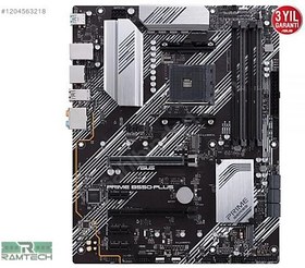 Resim ASUS B550 RYZEN 7 5700X3D 8GB DDR4 RAM M120 FAN ANAKART SET 