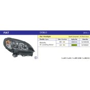 Resim AYFAR FAR DOBLO SIYAH CERCEVE MOTORLU 15 SOL 