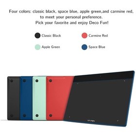 Resim Xp-pen Deco Fun L Grafik Tablet Siyah 