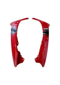 Resim MOTOGUSTO SPARK SAĞ SOL DIŞ DİZLİK TAKIM KIRMIZI 