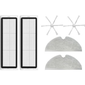 Resim Xiaomi Vacuum Mop 2 STYTJ03ZHM Uyumlu Yedek Hepa Filtre Yan Fırça Mop - 6 Parça 