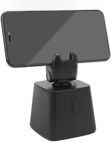 Resim Uzun Ömürlü Pil Ömrü, Zengin Özellik Ve Akıllı AI Çipi Ile Çift Eksenli Dönebilen 360 Derece Akıllı Telefon Takip Tutucu 