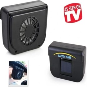 Resim Wovna Auto Fan Güneş Enerjisiyle Çalışan Araç Içi Soğutucu 