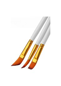 Resim 12 Adet Yağlı Akrilik Ve Suluboya Fırçası Takımı Naylon Fırça Cin 