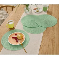 Resim Amerikan Servis, 4 Adet, Polyester 