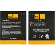 Resim Teknonet General Mobile Discovery E3 Uyumlu 2000 Mah Batarya 