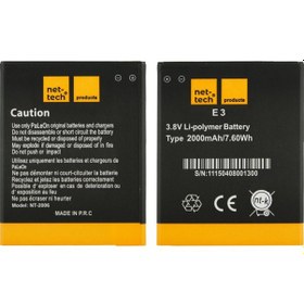 Resim Teknonet General Mobile Discovery E3 Uyumlu 2000 Mah Batarya 