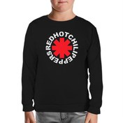 Resim RHCP - Logo Siyah Çocuk Sweatshirt 