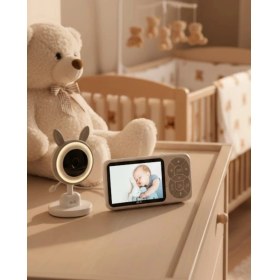 Resim Beruflic Gece Görüşlü Bebek Telsizi Besleme Hatırlatıcılı LCD Ekran 