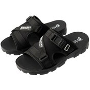 Resim Alb 851 Anatomik Dayanıklı Günlük Erkek Kumaş Terlik Bahçe Yazlık Sokak Terliği Siyah 