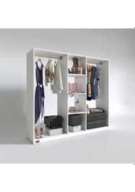 Resim Kenzlife giysi dolabı temel 180*200*40 byz gardırop 