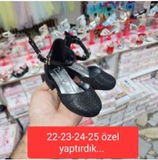 Resim patik ayakkabı KIZ ÇOCUK TOPUKLU AYAKKABI 