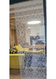 Resim Technosmart 45x100cm Desenli Statik Cam Filmi Kaplama Mutfak Ofis Banyo 