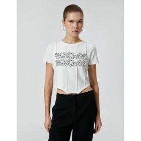 Resim Koton Kadın T-shirt (4SAL10138IK) 