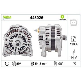 Resim VALEO 443026 Alternatör Clio II. Megane II. Micra III 