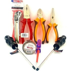 Resim Pense+Yankeski+Kargaburun+Yıldız&düz Tornavida+Kontrol Kalemi Set - Kontrol Kalemi 