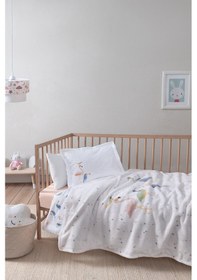 Resim Yataş Mini Nuala Wellsof Bebek Battaniyesi - Nil Yeşili Su Yeşili 