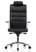 Resim Bürosit File Plus 9 Başlıklı Krom Siyah Yönetici Koltuğu 