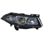 Resim Renault Megane II Sol Ön Far Mercekli Siyah Çerçeveli 2009-2011 