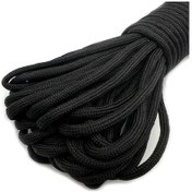 Resim Snapbuy 30m 4mm Paracord Halat - Kamp Ve Yürüyüş İçin El Yapımı Dıy Örgülü İp Black 