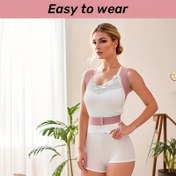 Resim Ofis Hazır, Yumuşak & Şık Sırt Destek Kemeri - Spor, İş, Çalışma için Rahat Uyum - Nefes Alabilen Polyester Kumaş - Pembe, Siyah, Mavi Renklerde Mevcut - Yetişkinler için Tasarım, Spor Aksesuarı|Çok Yönlü Moda Aksesuarı|Yumuşak Kumaş Yapısı, Şükran Günü için Mükemmel 