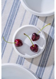 Resim Acar Rumi Yuvarlak Tabak - 10 Cm Beyaz 