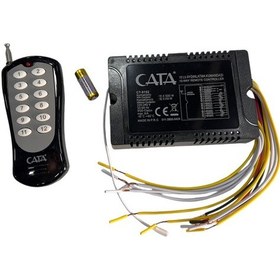 Resim Cata 10 Lu Kanal Avize Kumandası 10x500 W Ct-9152 Siyah - Beyaz 