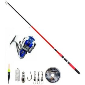 Resim Bauer Yetişkinler İçin Tam Takım Hobi Kıyı Olta Seti 