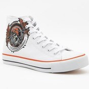 Resim Harley Davidson 023m100358 Beyaz Erkek Spor Ayakkabı 