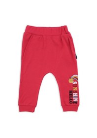 Resim Unisex Bebek Çocuk Gökkuşağı Desen Tek Alt Eşofman Altı 2'li Set 001 