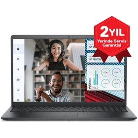 Resim Dell Vostro 3520 N3001PVNB3520U i3-1215U 8 GB 512 GB SSD 15.6" Ubuntu Dizüstü Bilgisayar 