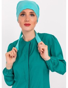 Resim Tesettür Bone - Mint Mavisi Yeşil 