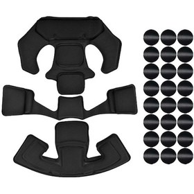 Resim Moveevo Askeri Kask İç Astarı - Hafızalı Köpük İle Konforlu Ve Taktiksel Kullanım Siyah 