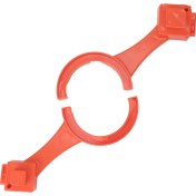 Resim Vkemall Rv Kanalizasyon Hortumu Anahtarı Seti - 3" Ve 4" Erkek/dişi Kapağa Uygun, Kolay Bağlanma-kaldırma, Oranj, Abs Malzeme, 2 Adet 