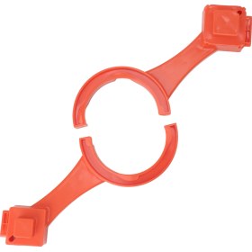 Resim Vkemall Rv Kanalizasyon Hortumu Anahtarı Seti - 3" Ve 4" Erkek/dişi Kapağa Uygun, Kolay Bağlanma-kaldırma, Oranj, Abs Malzeme, 2 Adet 