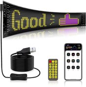 Resim idragon 20X64 Matrix Led Panel Cama Yapışan Telefon Kontrollü Led Lamba 