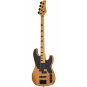 Resim Schecter Model-T Session Bas Gitar (Aged Natural Satin) 