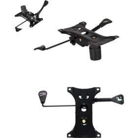 Resim Depolife Ofis Büro Çalışma Koltuğu Için Çift Kol Metal Şase Tilt Mekanizma (15X20CM) Yedek Parça 