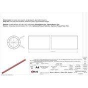 Resim IBRAS 65761 3 KAT POLYESTERLİ SİLİKON 30MM DÜZ HORTUM 1 MT 