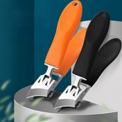 Resim 1 adet Dikey Uçlu Tırnak Makası - Paslanmaz Çelik, Geniş Açıklık, Sıçrama Önleyici Tasarım, Tırnak Derinliğine, Paba-Free, Pedikür için İdeal, Ayak Tırnağı Bakımı | Klasik Stil | Düz Kenar Bıçak, Tırnak Bakım Araçları 
