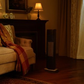 Resim Homenter Voltomat 2000W Termostatlı Kule Tipi Seramik Fanlı Isıtıcı Uzaktan Kumandalı 