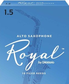 Resim Rico Royal Rjb1015 Alto Saksafon Kamışı No:1,5 