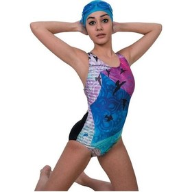 Resim 943 Yüzücü Mayo Çok Renkli 