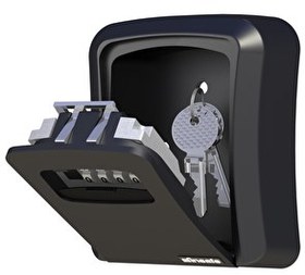 Resim Insafe ISC806KEY Şifreli Anahtar Kutusu - Anahtar Dolabı - Kasa - Siyah 