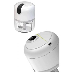 Resim MiraLive Mini Doğrayıcı Rondo Taşınabilir Mini El Blender Paslanmaz Çelik 