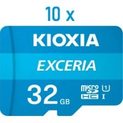 Resim Kioxia 32GB Excerıa Microsd Uhs-1 Class 10 Hafıza Kartı 